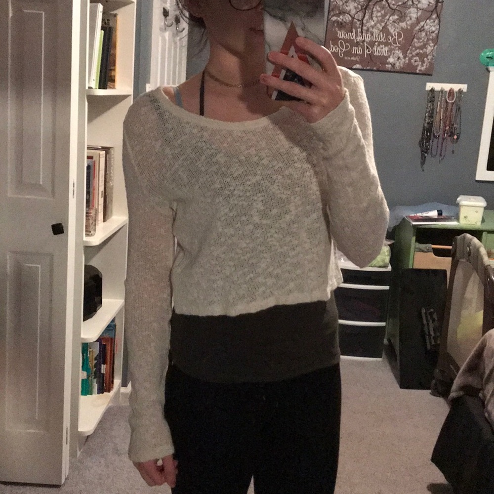 Forever 21 Crop Top Sweater